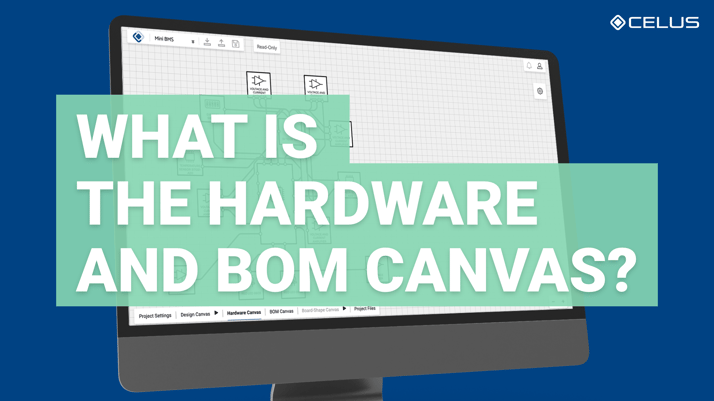 What are the Hardware and BOM Canvases?