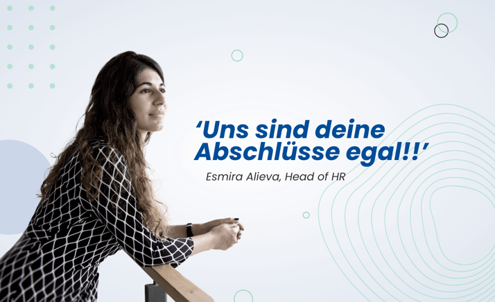 Uns sind deine Abschlüsse egal!