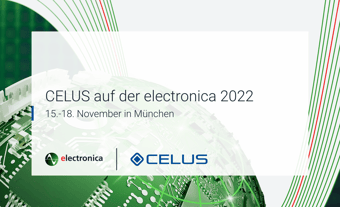 CELUS ist Teil der electronica 2022