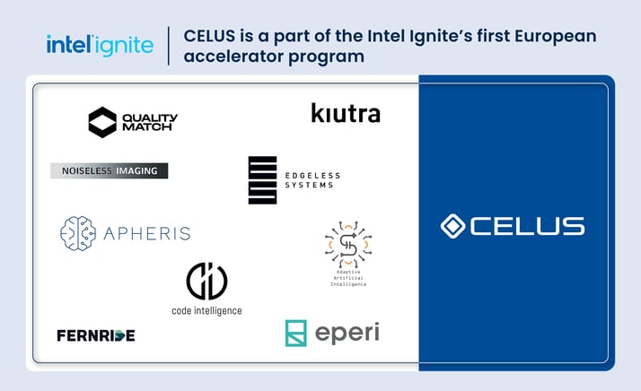 CELUS is part of Intel Ignite’s first European accelerator program