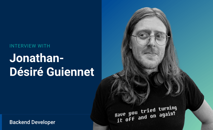 Interview with Backend Developer Jonathan-Désiré Guiennet