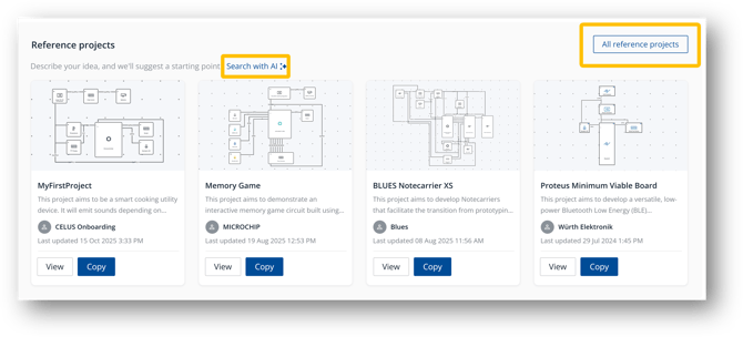All Reference Projects
