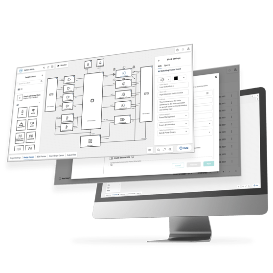 Celus Plattform in einem Monitor