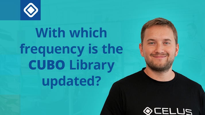 With which frequency the CUBO Library is updated?