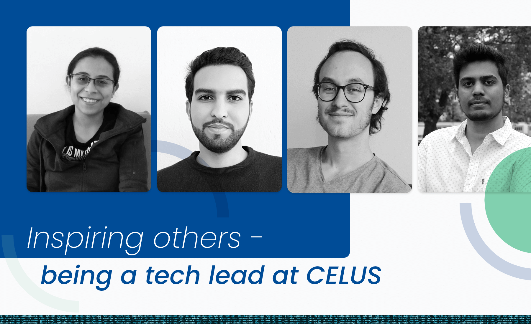 Inspiring others - being a tech lead at CELUS