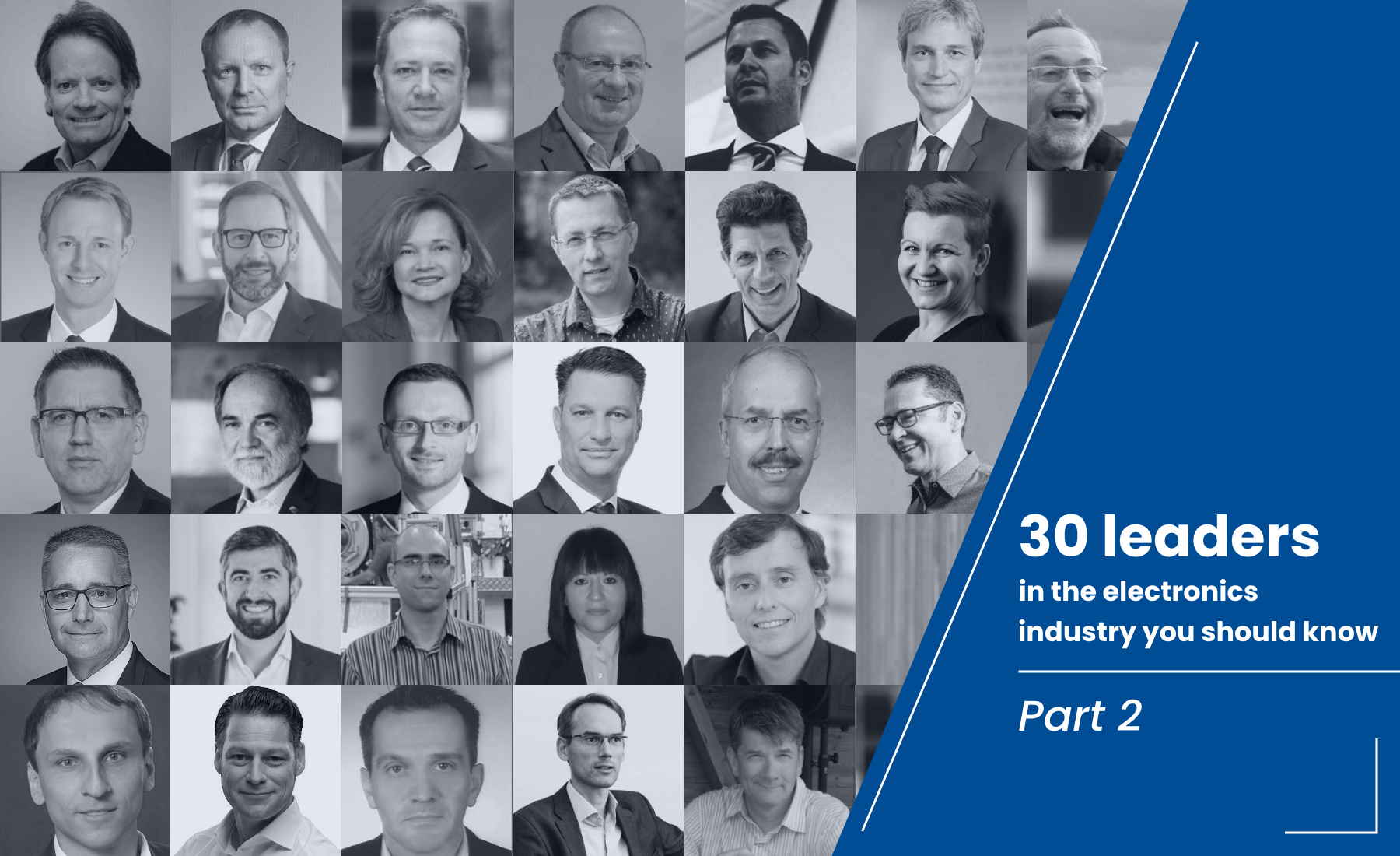 30 leaders in the electronics industry you should know. Part 2