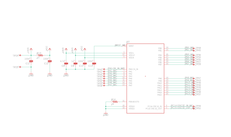 Schematics generated in Celus software