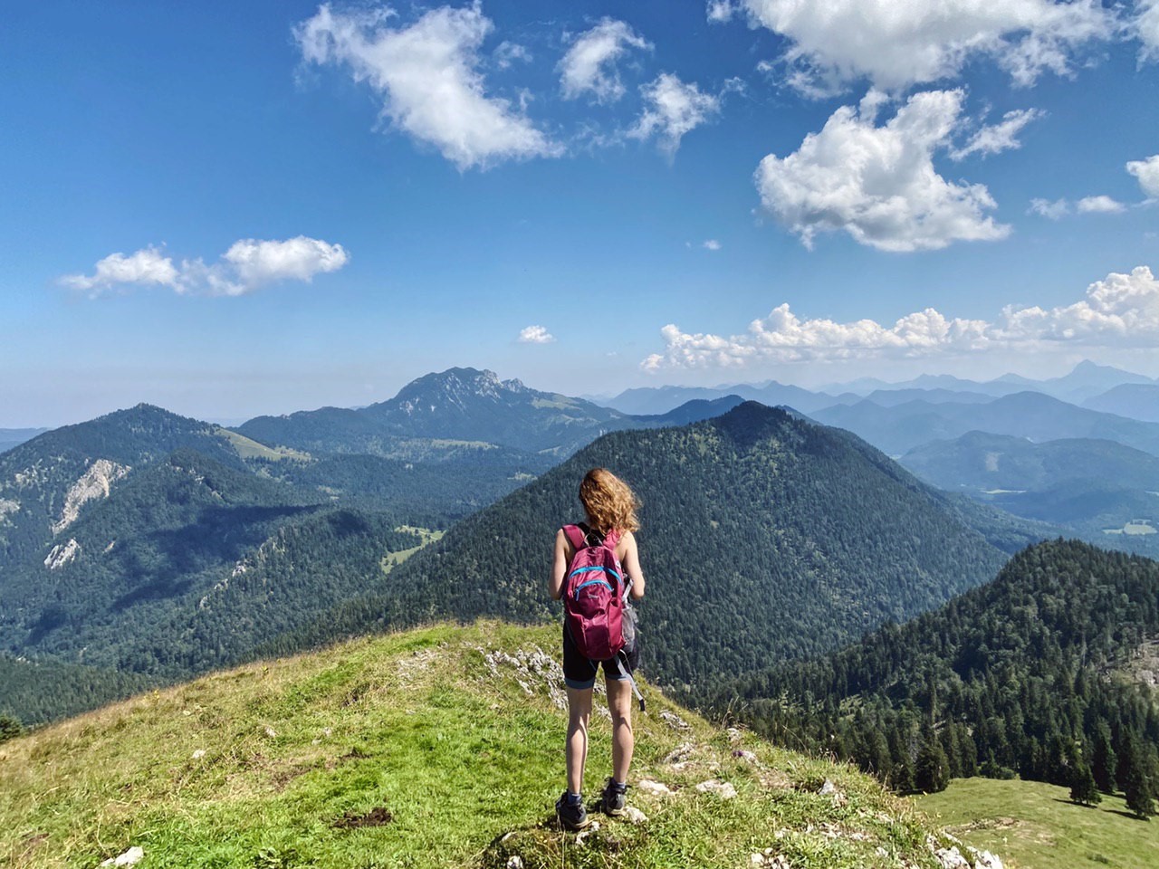 Veronika loves hiking, especially in the Alps
