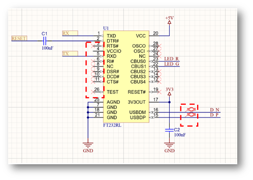 Schematics showing design directives